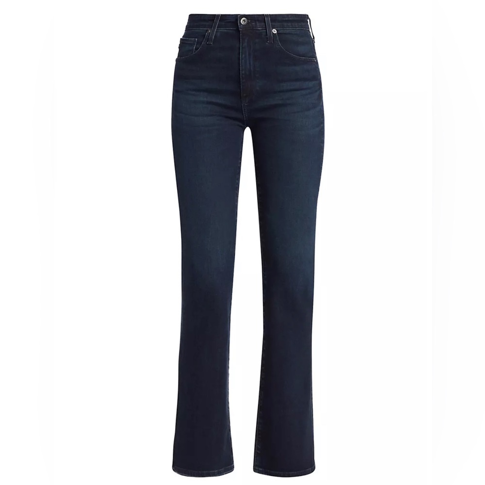 Farrah High-Rise Boot-Cut Jeans